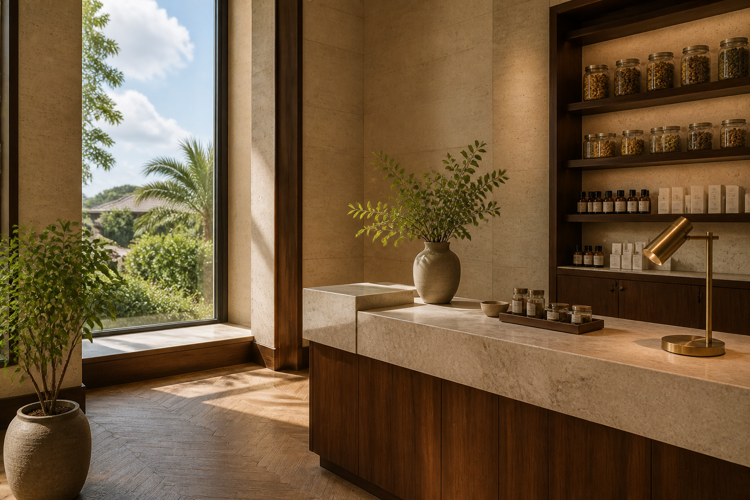Quiet luxury pharmacy