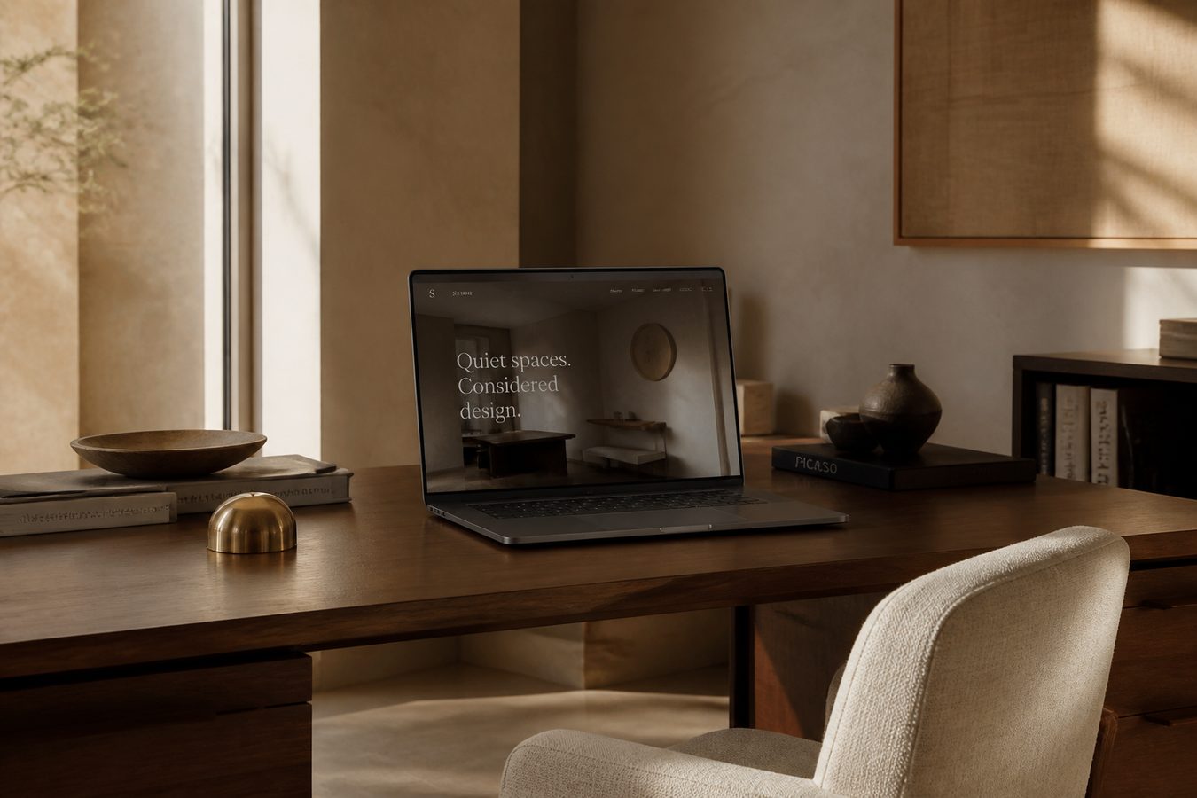 Quiet studio — SEO with international finish