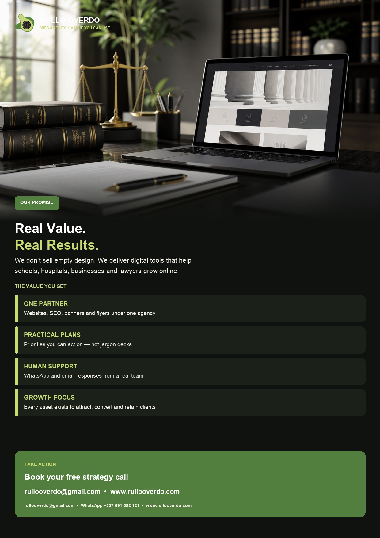 Content that converts flyer