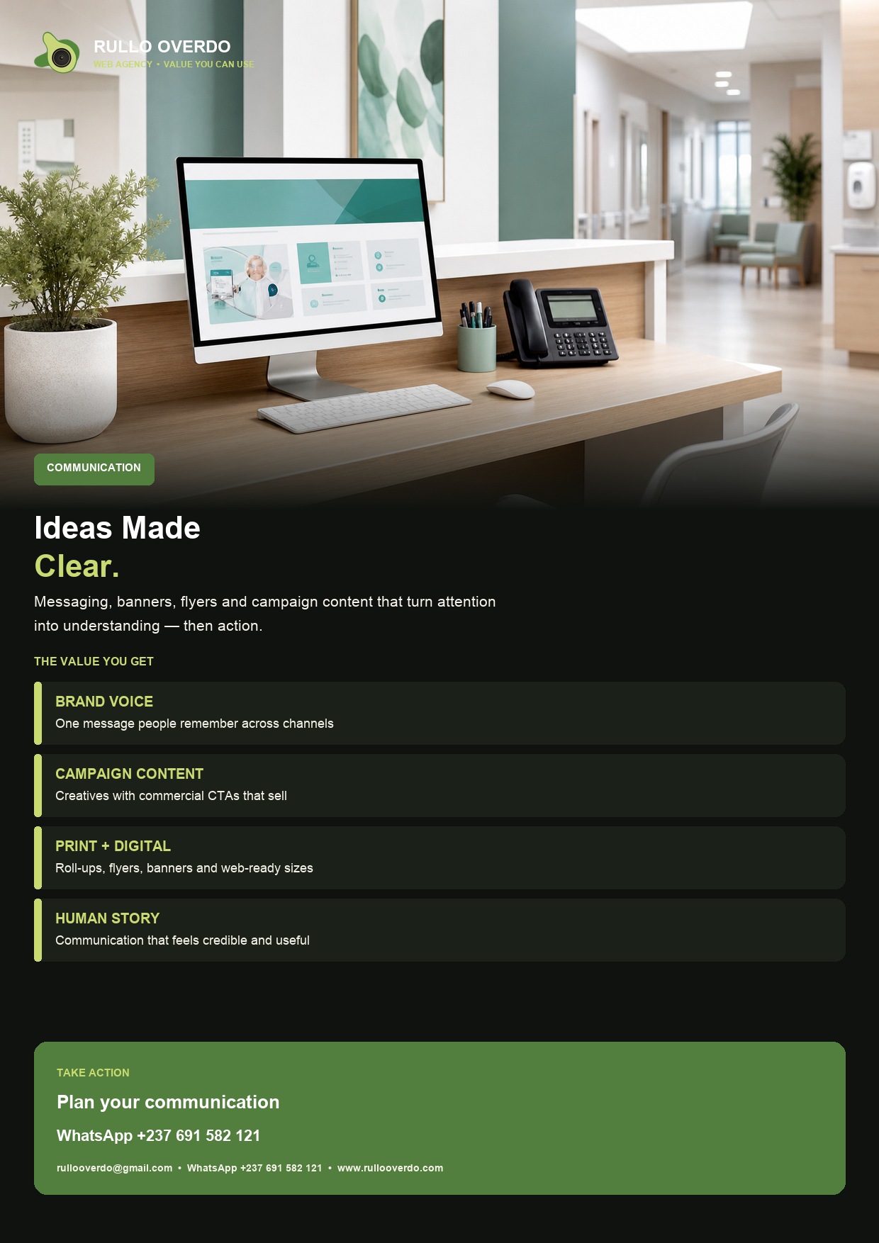 Communication flyer