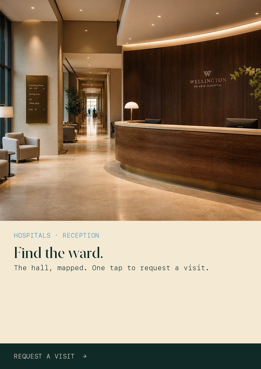 Flyer at reception