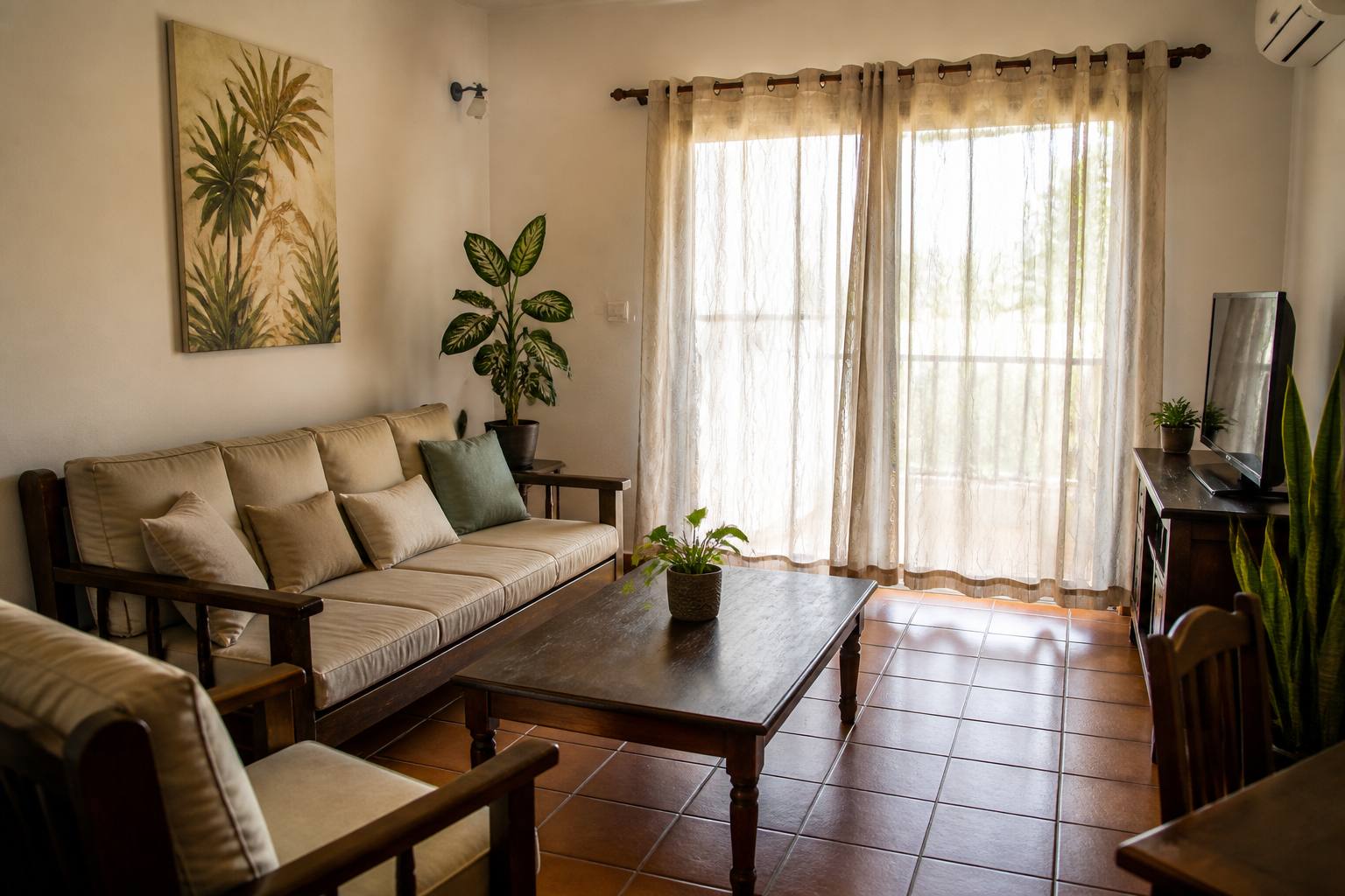 Guest apartment living room