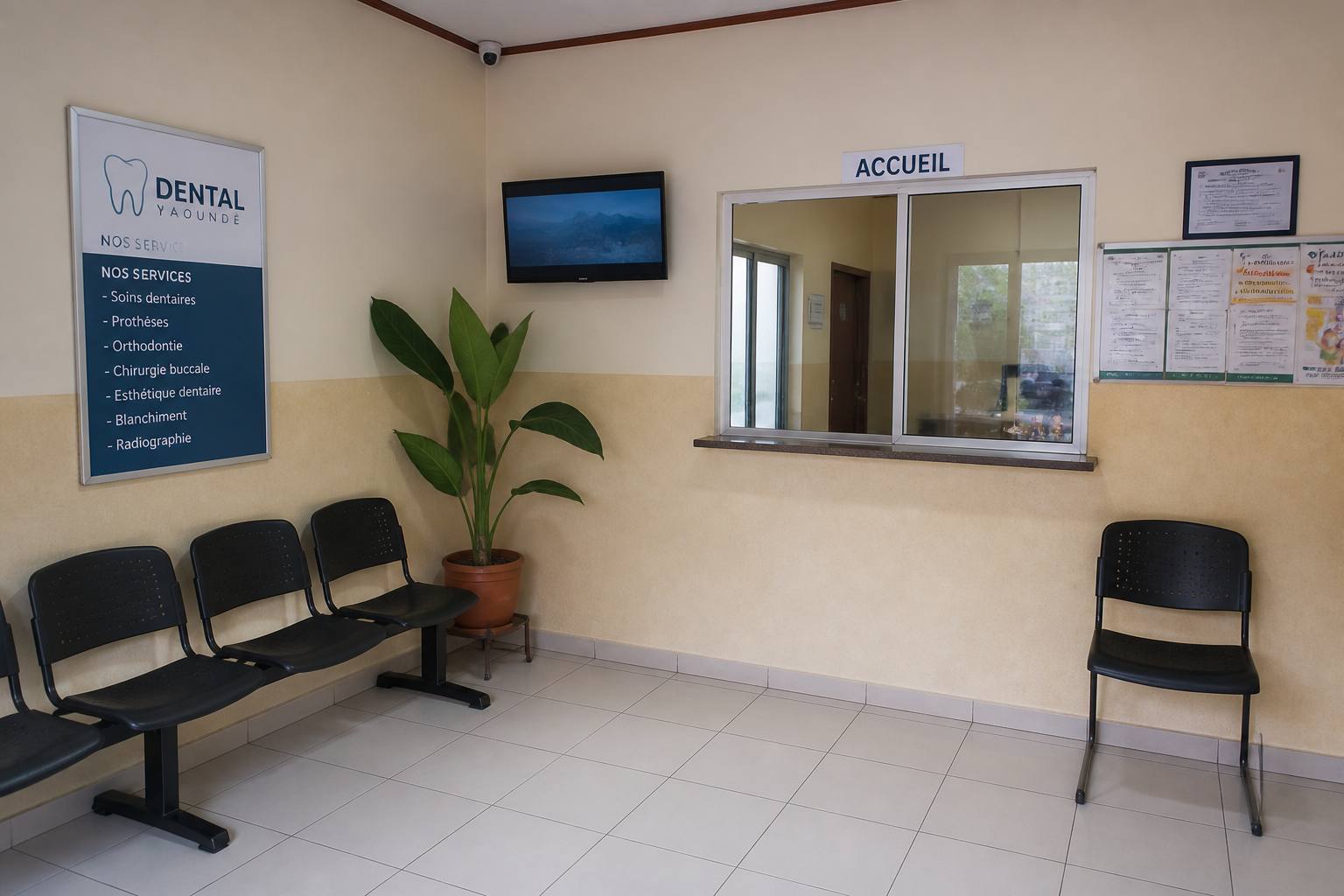 Dental waiting room