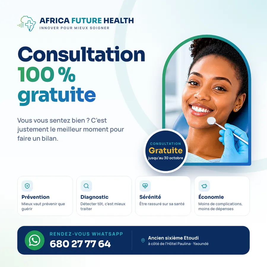 Social post for Africa Future Health