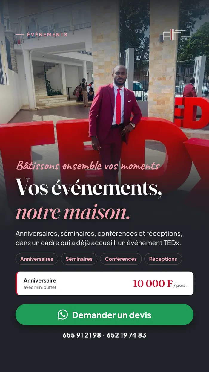 Events story for La Maison de la First Bank