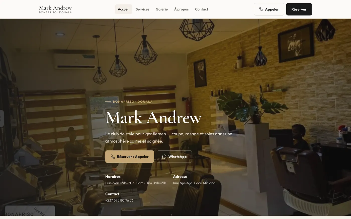 Mark Andrew, Bonapriso