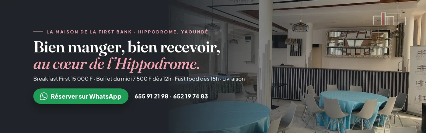 La Maison de la First Bank — website banner