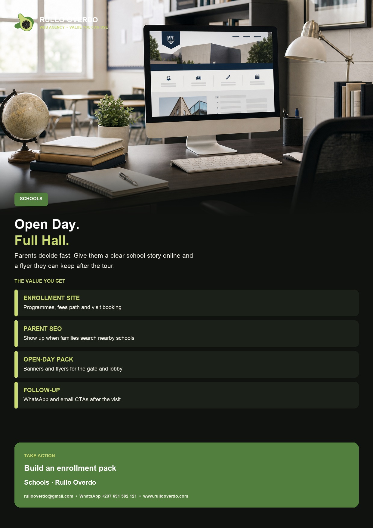 Enrollment flyer