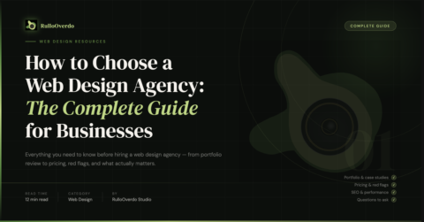 How to Choose a Web Design Agency
