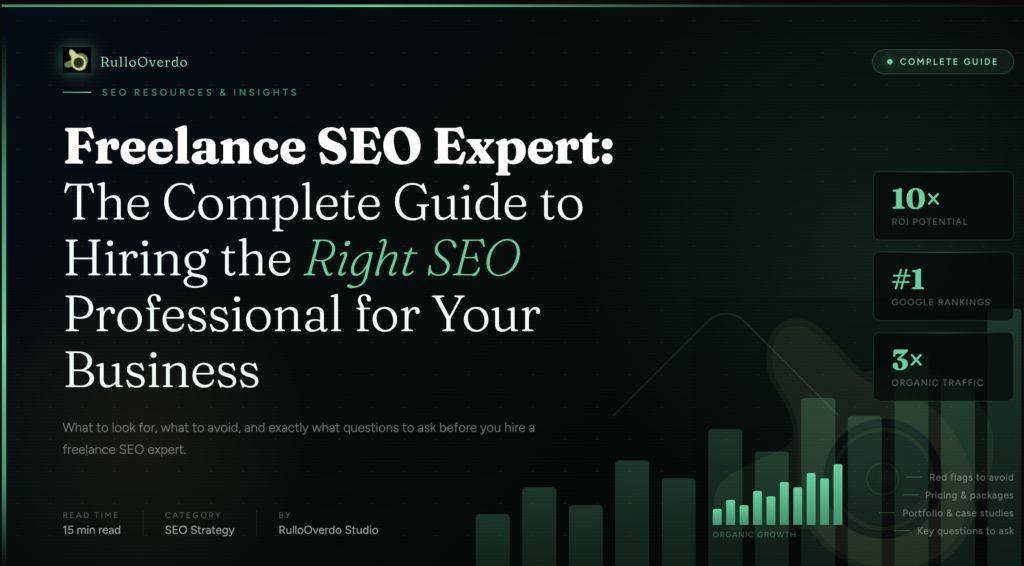 Freelance Seo Expert