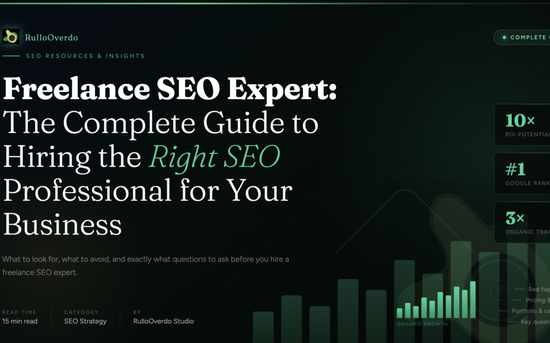 Freelance Seo Expert
