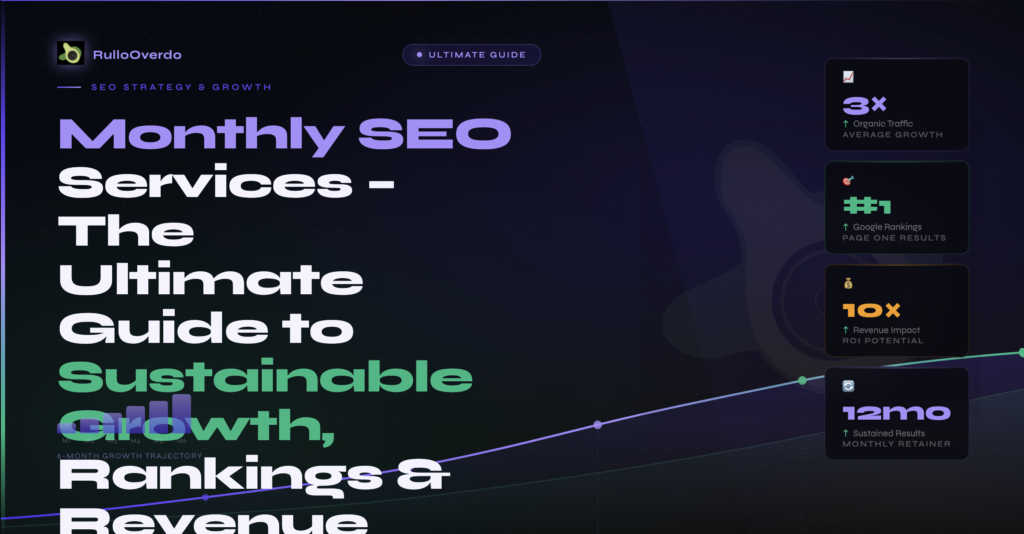 Monthly SEO Services